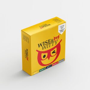 Wise & Witty_Product Image_Front of Box_1